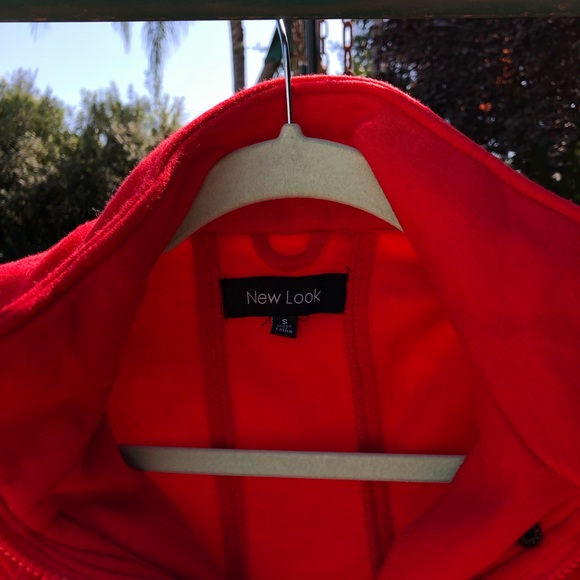 New Look adorable red jacket size S - Picture 4 of 5